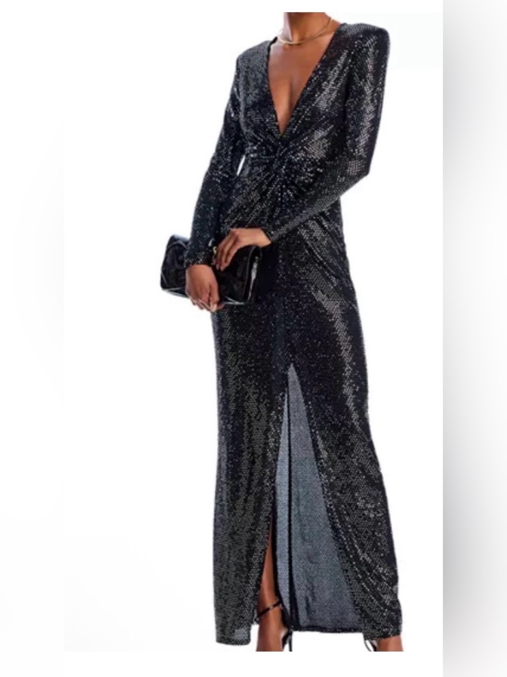 L’ Agence Rosetta Twist Front dress XS new with Tag. retail 550